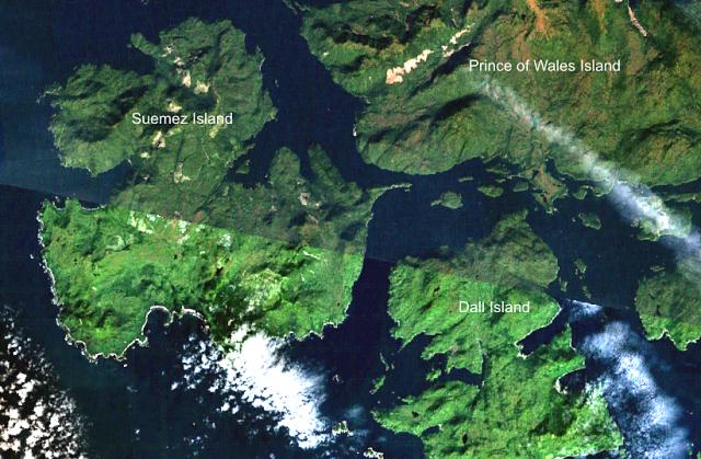 Tlevak Strait-Suemez Island